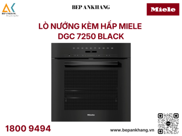 Lò Nướng Kèm Hấp Miele - DGC 7250 Black